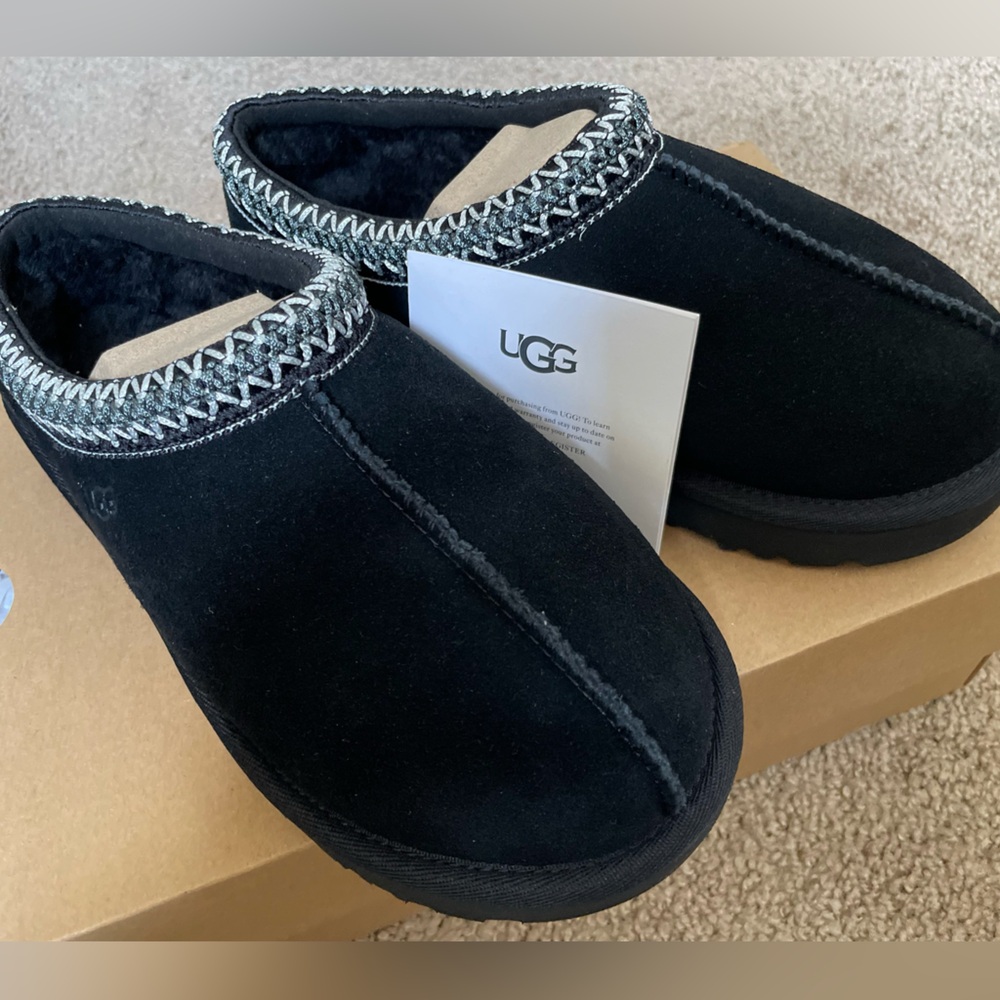 UGG Tasman Slippers Black
